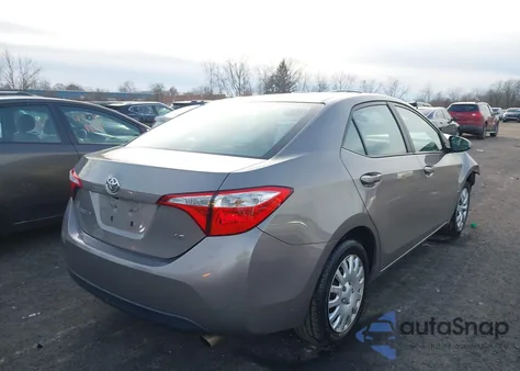 2014 Toyota Corolla Le из США, поврежденный, VIN 2T1BURHEXEC170980